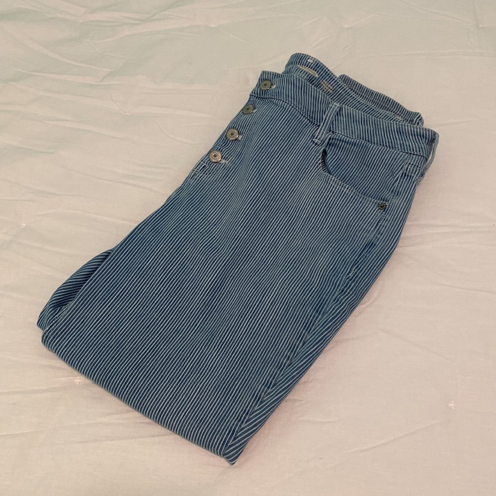 Old Navy Rock Star Super Skinny button up jeans Size 18 $12